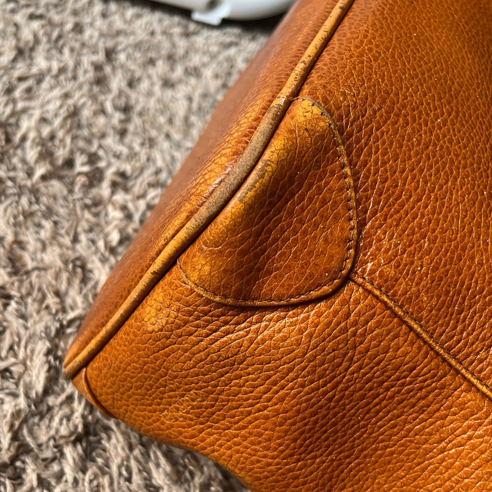 Vintage Furla Leather Handbag/Messenger bag - Picture 4 of 7